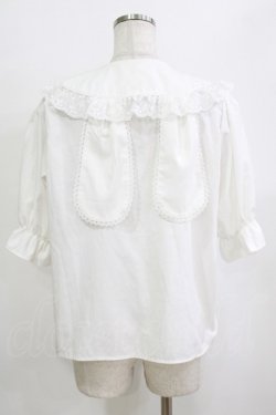 画像3: Alice Mashiro / うさ耳ブラウス M オフ H-26-02-20-052-PU-BL-NS-ZH