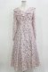 画像1: Ank Rouge / 花柄ロングワンピース M ピンク H-26-02-20-007-CA-OP-NS-ZH (1)