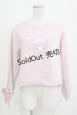 画像1: m petit by misako / 裏シャギープルオーバー（マイメロディー） M ピンク H-26-02-20-060-LO-TO-NS-ZH