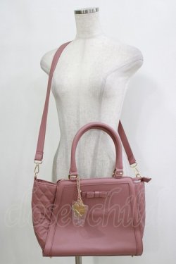 画像1: m petit by misako / サンリオコラボ AMキルティング2WAYバッグ  ピンク H-26-02-20-061-LO-BG-NS-ZH