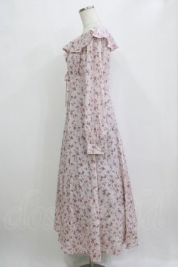 画像2: Ank Rouge / 花柄ロングワンピース M ピンク H-26-02-20-007-CA-OP-NS-ZH
