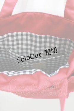 画像2: Fi.n.t / リボントートバッグ  RED H-26-02-20-063-CA-BG-NS-ZH