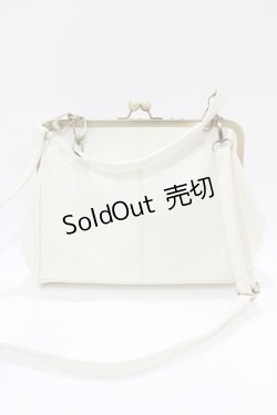画像3: Amavel / オリジナルチャーム付がま口バッグ  アイボリー H-26-02-20-065-CA-BG-NS-ZH