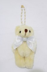 画像1: Amavel / Fantasy Dreaming Bearバッグチャーム  アイボリー H-26-02-20-068-CA-ZA-NS-ZH (1)