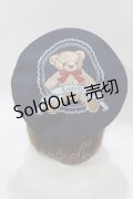 Amavel / Handmade Teddy Bearベレー  ネイビー H-26-02-20-074-CA-AC-NS-ZH