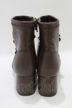 画像3: m petit by misako / TT*AMPUリボンSBT S ブラウン H-26-02-20-082-LO-SH-NS-ZH