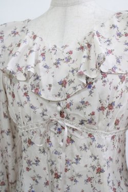 画像4: Ank Rouge / 花柄ロングワンピース M アイボリー H-26-02-20-008-CA-OP-NS-ZH