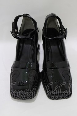 画像1: Darich / DDスクエアレディパンプス L ブラック H-26-02-20-084-LO-SH-NS-ZH