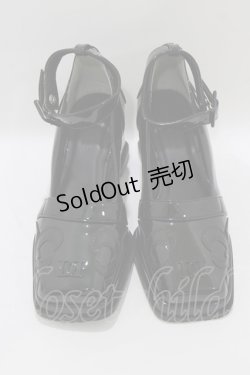 画像1: Darich / DDスクエアレディパンプス L ブラック H-26-02-20-084-LO-SH-NS-ZH