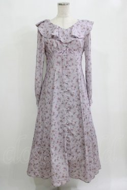 画像1: Ank Rouge / 花柄ロングワンピース M ラベンダー H-26-02-20-009-CA-OP-NS-ZH