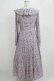 画像3: Ank Rouge / 花柄ロングワンピース M ラベンダー H-26-02-20-009-CA-OP-NS-ZH (3)