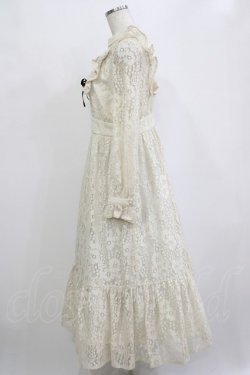 画像2: Ank Rouge / レースロングクラシックワンピース M 生成り H-26-02-20-010-CA-OP-NS-ZH