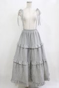 LOLITAその他 / WC/スウェットロングティアードスカート Free グレー H-26-02-20-015-LO-SK-NS-ZH