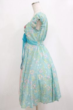 画像2: Secret Honey / HowYouKnowワンピース(ディズニープリンセスver) Free ブルーグリーン H-26-02-20-017-CA-OP-NS-ZH