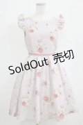 Ank Rouge / 花柄ワンピース M ラベンダー H-26-02-20-018-CA-OP-NS-ZH