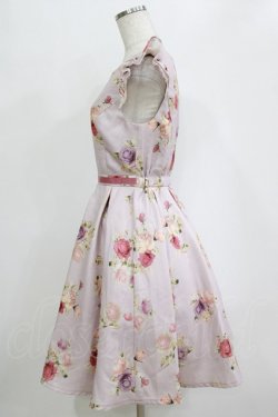 画像2: Ank Rouge / 花柄ワンピース M ラベンダー H-26-02-20-018-CA-OP-NS-ZH