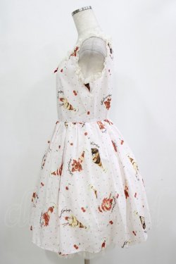 画像2: Ank Rouge / SweetParfaitプチリボンワンピース M オフ H-26-02-20-020-CA-OP-NS-ZH