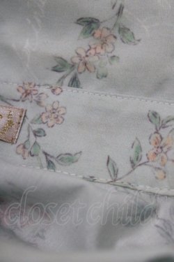 画像4: axes femme POETIQUE / ヴィンテージフラワーワンピース M ブルー H-26-02-21-025-AX-OP-NS-ZH