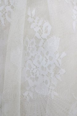 画像4: axes femme POETIQUE / リボン付レース×チュールスカート M イエロー H-26-02-21-032-AX-SK-NS-ZH