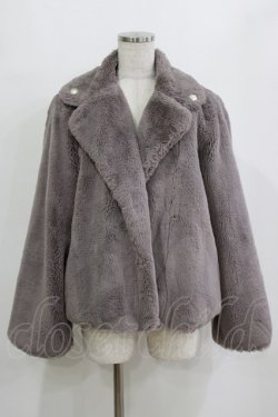 画像1: axes femme POETIQUE / ファーライダース M グレー H-26-02-21-043-AX-CO-NS-ZH