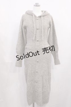画像1: Riu / ニットワンピース Free グレー H-26-02-21-1012-LO-OP-NS-ZH