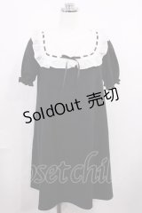 Ank Rouge / ヨーク切替カットワンピース M ブラック H-26-02-21-1013-CA-OP-NS-ZH