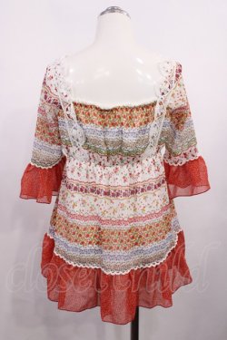 画像2: LIZ LISA / ボーダーシフォントップス Free オフ H-26-02-21-1019-LO-TO-NS-ZH