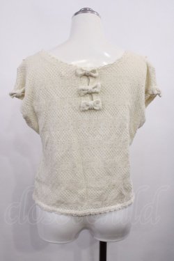 画像2: LIZ LISA / ドットチュール切替カットソー Free 生成り H-26-02-21-1021-LO-TO-NS-ZH