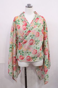 画像1: NO.S PROJECT / 大正浪漫カシュクール /白椿 Free 白 H-26-02-21-1029-LO-BL-NS-ZH