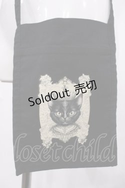 画像1: ATELIER PIERROT / Christmas Holidayサコッシュ  ブラック H-26-02-21-1033-EL-BG-AK-ZH