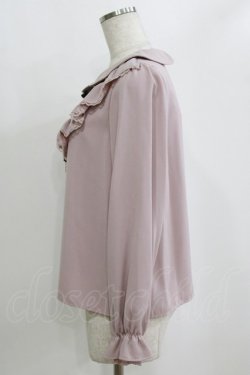 画像2: Ank Rouge / Vフリルブラウス M ピンク H-26-02-21-052-CA-BL-NS-ZH