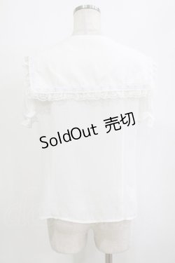 画像3: Ank Rouge / はしごレースブラウス M オフ/ラベンダー H-26-02-21-055-CA-BL-NS-ZH