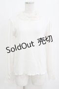 axes femme / フリルカットプルオーバー M オフ H-26-02-21-064-AX-TO-NS-ZH