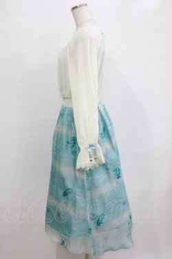 画像2: axes femme / アリエル/ワンピース M オフ/ブルー H-26-02-21-007-AX-OP-NS-ZH