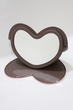 画像2: BABY,THE STARS SHINE BRIGHT / ドットリボンデコレーションハートミラー  ピンク H-26-02-21-068-BA-ZA-NS-ZH