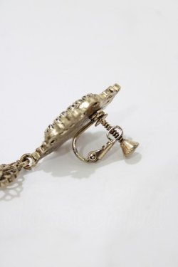 画像3: axes femme / オリエンタル風イヤリング  レッド H-26-02-21-072-AX-AC-NS-ZH