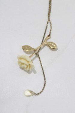 画像1: axes femme / ローズネックレス  ゴールド H-26-02-21-081-AX-AC-NS-ZH