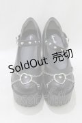 majoretty / エナメル厚底シューズ L ブラック H-26-02-21-083-GO-SH-NS-ZH