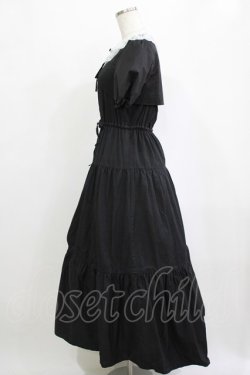 画像2: Bubbles / コットンロングワンピース Free ブラック H-26-02-21-010-CA-OP-NS-ZH