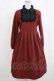 画像1: mayla classic / Ecole Rituel ワンピース サイズ2 ボルドー H-26-02-21-011-LO-OP-NS-ZH (1)