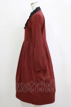 画像2: mayla classic / Ecole Rituel ワンピース サイズ2 ボルドー H-26-02-21-011-LO-OP-NS-ZH