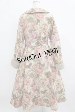 画像3: Kurumi Collaboration / TT*KRMゴブランファーコート L ベージュ H-26-02-21-012-GO-CO-NS-ZH