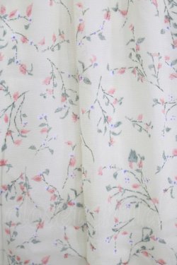 画像4: axes femme POETIQUE / 花柄シフォンワンピース M イエロー H-26-02-21-016-AX-OP-NS-ZH