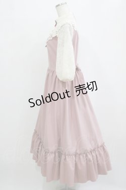 画像2: Innocent World / つる薔薇レースアニバーサリーワンピース M ピンク/生成 H-26-02-21-017-IW-OP-NS-ZH