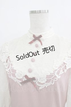 画像4: Innocent World / つる薔薇レースアニバーサリーワンピース M ピンク/生成 H-26-02-21-017-IW-OP-NS-ZH