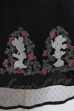 画像4: axes femme / ディズニー/ミニー刺繍スカート M ブラック H-26-02-21-020-AX-SK-NS-ZH