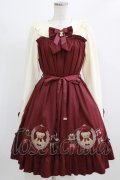 Amavel / Bears ClosetスイートAラインワンピース Free ボルドー H-26-02-22-001-CA-OP-NS-ZH