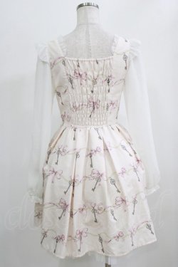 画像3: Secret Honey / リボンプリントワンピース Free ピンク H-26-02-22-023-CA-OP-NS-ZH