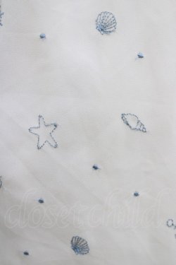 画像4: axes femme POETIQUE / マリン刺繍ワンピース M 生成り/ブルー H-26-02-22-025-AX-OP-NS-ZH