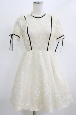 画像1: Honey Cinnamon / レースワンピース Free アイボリー H-26-02-22-026-LO-OP-NS-ZH